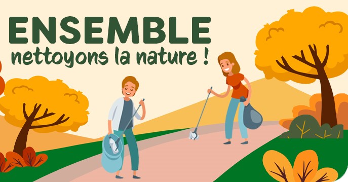 ENSEMBLE,NETTOYONS LA NATURE