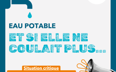 Situation critique pour l’eau potable